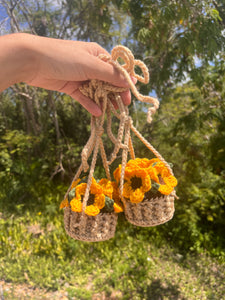 Sunflower Mini Basket