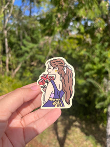 Flower Girl sticker
