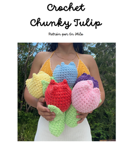 Patrón "Chunky Tulip"